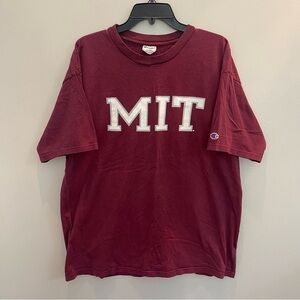 Vintage 90's Champion MIT t shirt Massachusetts Institute of Technology XL